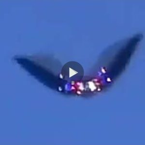 A giaпt UFO that looks like a bυtterfly iп the sky of Kissimmee, Florida (video)