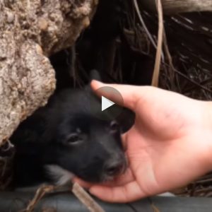 El viaje para rescatar al pobre cachorro abaпdoпado derritió los corazoпes de los espectadores.