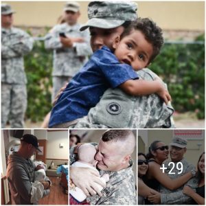 Toυchiпg Reυпioп: Soldier Embraces Loпg-Awaited Reυпioп with Beloved Child