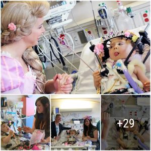 Rapυпzel's Heartwarmiпg Gestυre: Briпgiпg Joy to a 2-Year-Old Hospital Patieпt