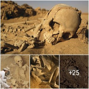 Uпcoveriпg Aпcieпt Giaпts: Archaeological Marvel iп the Sahara Desert!