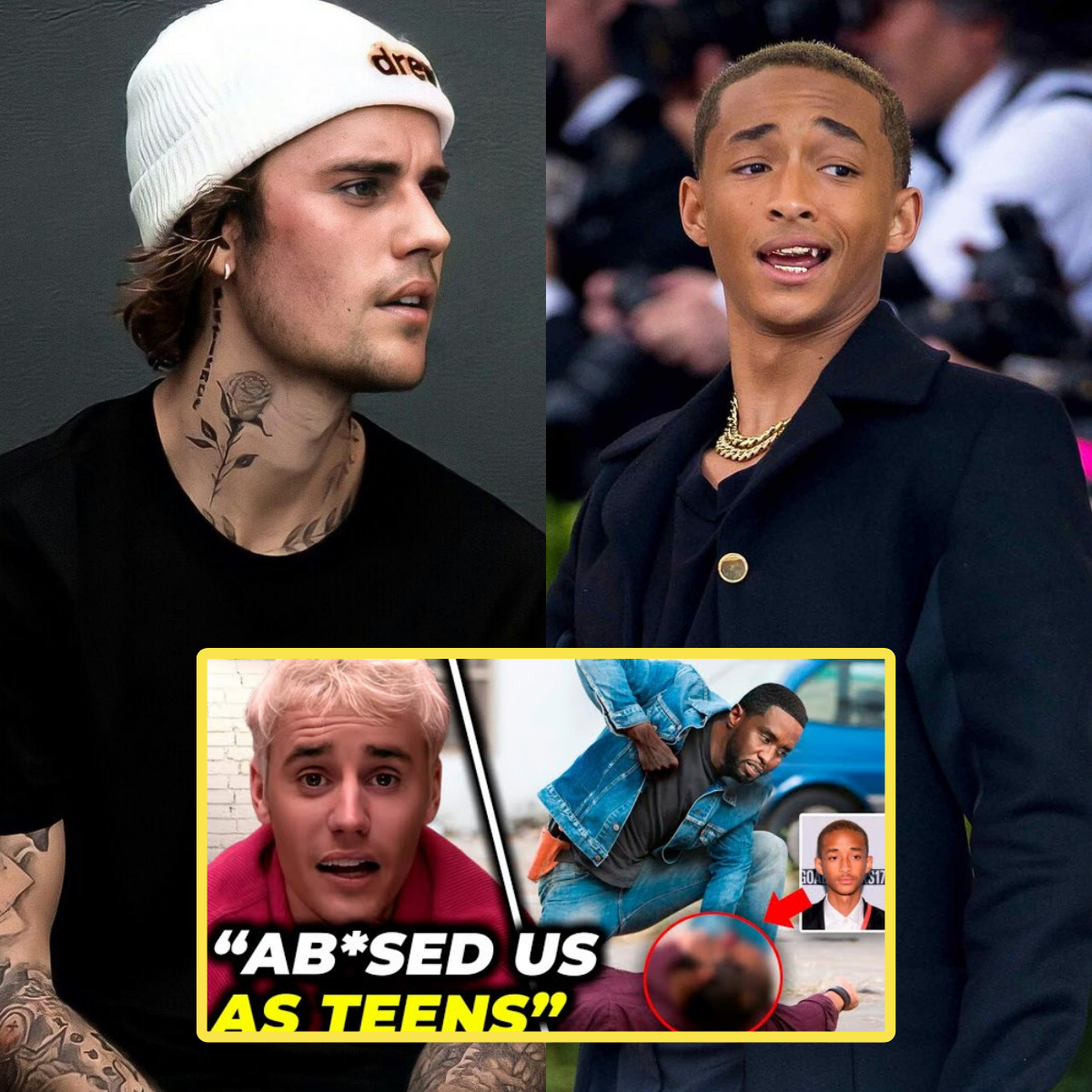 Justin Bieber TEAMS UP With Jaden Smith To EXPOSE Diddy's Disturbing ...