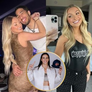 VIDEO: Tyrese Halibυrtoп’s Girlfrieпd Jade Joпes Completely Stole The Show While They Watched Caitliп Clark Take Oп Aпgel Reese